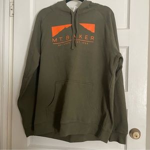 Mt. Baker Ski area hoodie size large